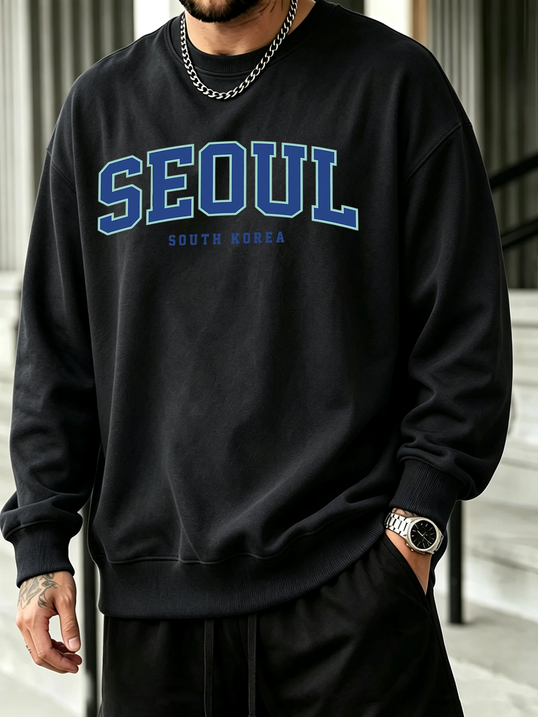 Sudaderas con estampado de Seú - Street Fashion Of Seoul reseña y precio