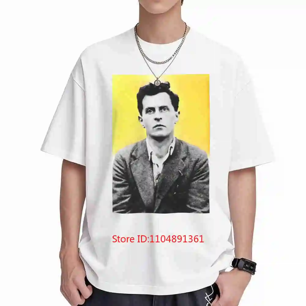 Wittgenstein Stylized Short Sleeve Tee 100% Cotton T-Shirt