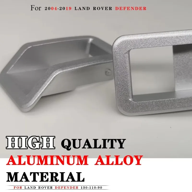 Car Internal Door Latch Outside Frame Handle Decoration Cover Auto Accessories For Land Rover Defender 90 110 130