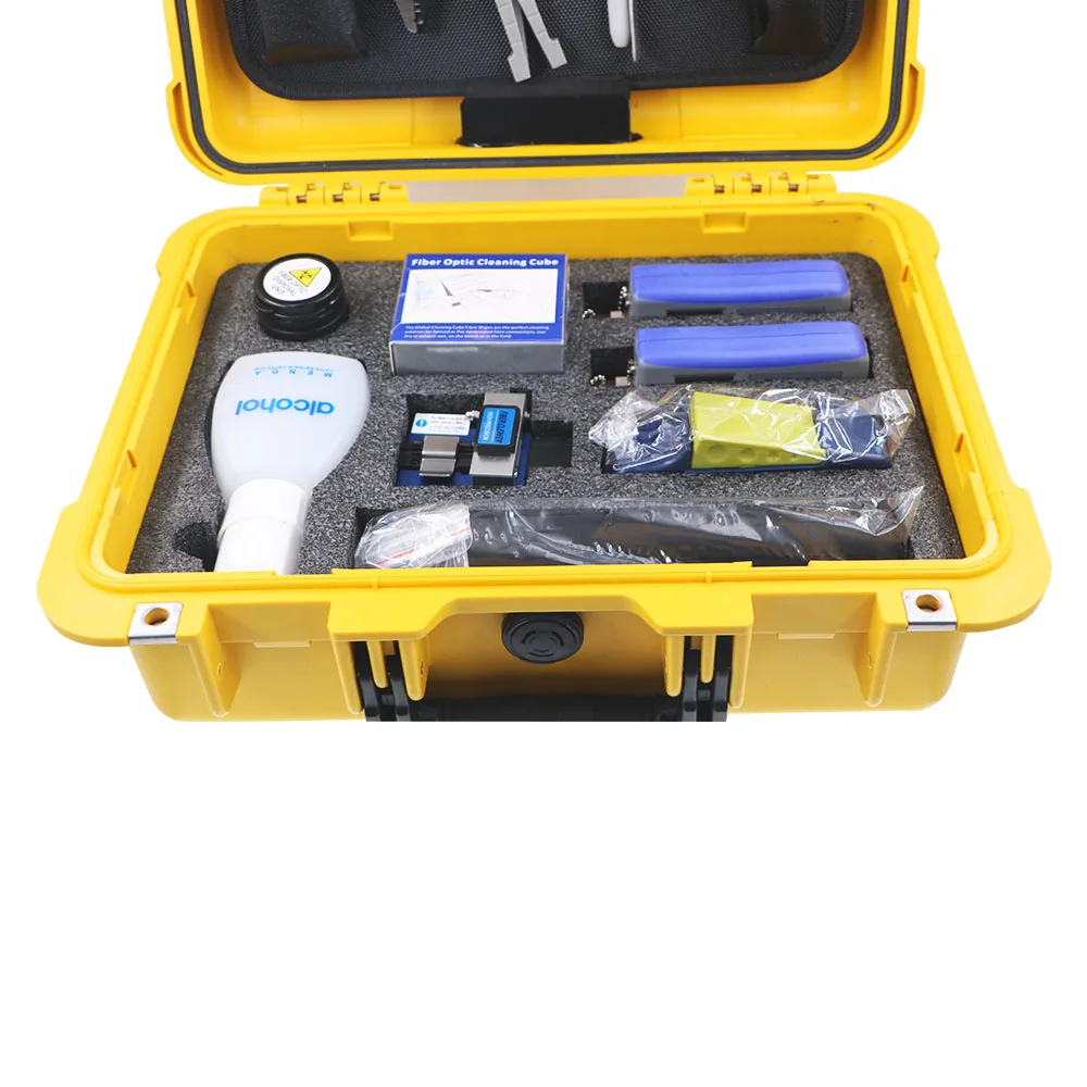 

Optical Fiber Testing ToolKit Including 400x Inspection Microscope For One-Click Cleaner FC SC ST