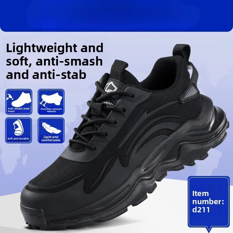 أعلى جودة خفيفة الوزن لا متعب للقدمين أحذية أمان الصلب تو سحق ثقب برهان أحذية Zapatos De Seguridad De Hombre