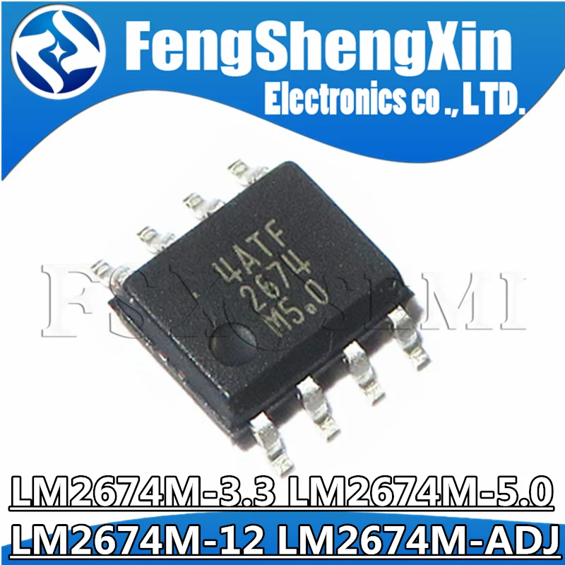 

10pcs LM2674M-3.3 LM2674M-5.0 LM2674M-12 LM2674M-ADJ LM2674MX-3.3 LM2674MX-5.0 LM2674MX-12 2674M3.3 2674M5.0 2674M12 2674MADJ