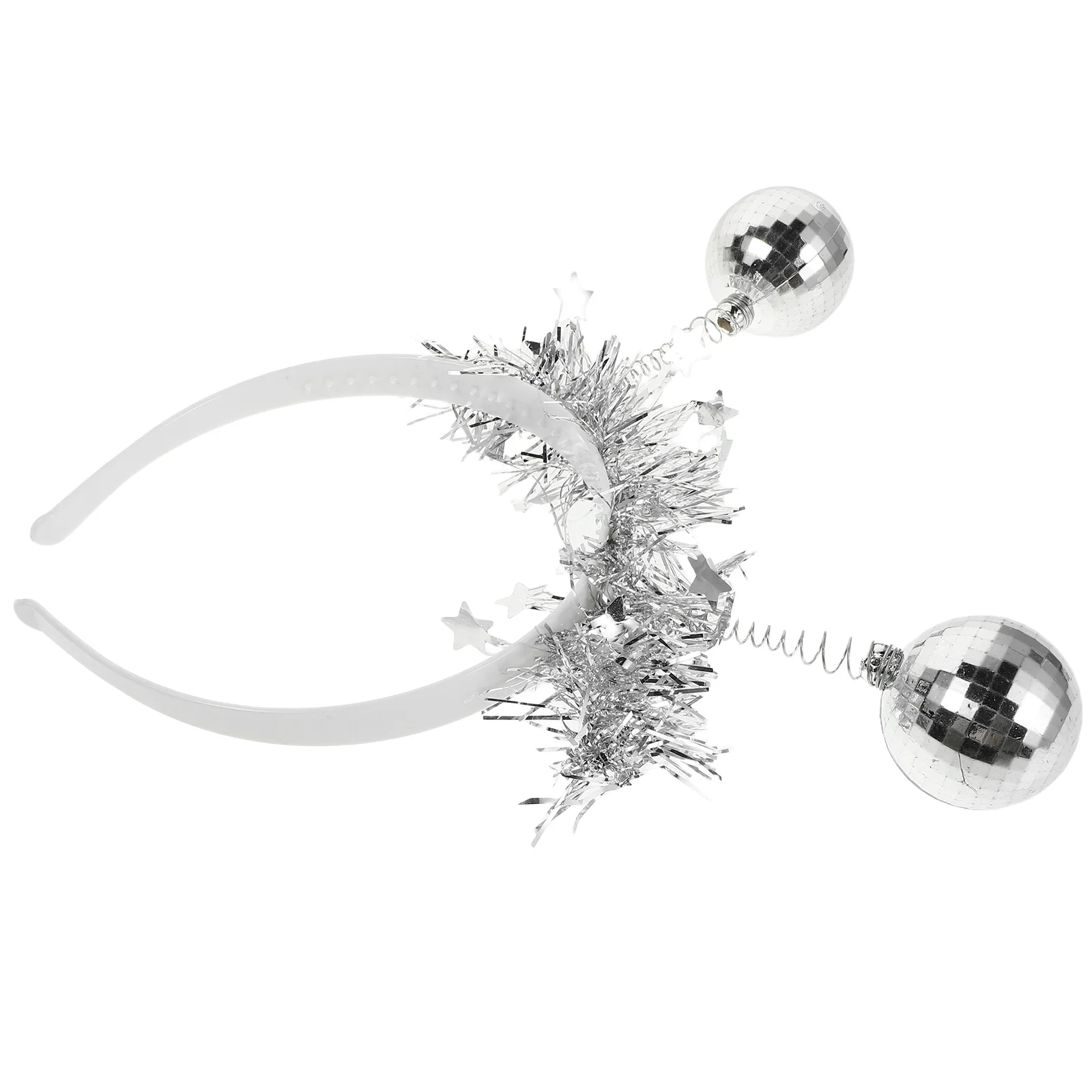 Bola de discoteca bandana acessórios de cabelo feminino baile de formatura jóias de plástico para roupa mulher