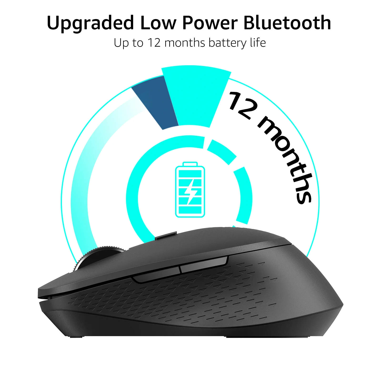 Rapoo M300G Multi-Mode 2.4G Wireless and Bluetooth 4.0/5.0 Wireless Mouse 2400DPI Ergonomic Silent Mouse for Computer PC Laptop