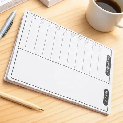 

Magnetic Dry Erase Whiteboard Medium Sized Lightweight Magnetic White Board for Refrigerator Daily Planning Reminder Message