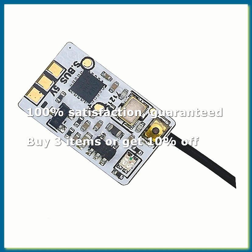X- RX2A PRO 2.4G Mini Receiver for AFHDS 2A -I6 -I6S -TM8 RC Radio Transmitter/SBUS Output Mini Volume-WDL