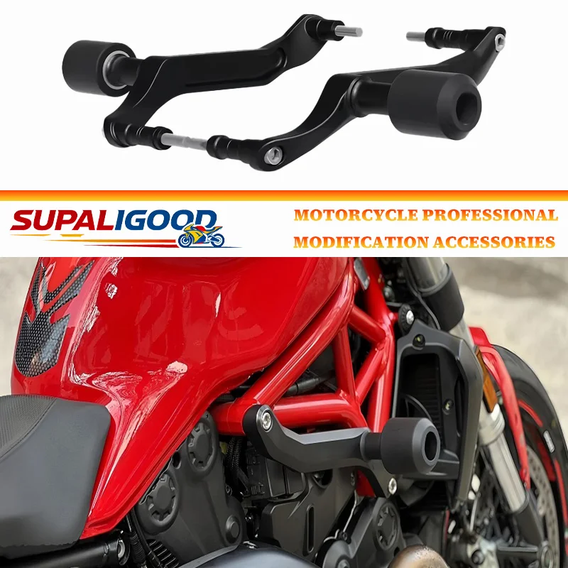For Ducati Monster 821 2013-2020 Monster 1200 1200S 1200R 2013-2020 Motorcycle Frame Sliders Crash Protector