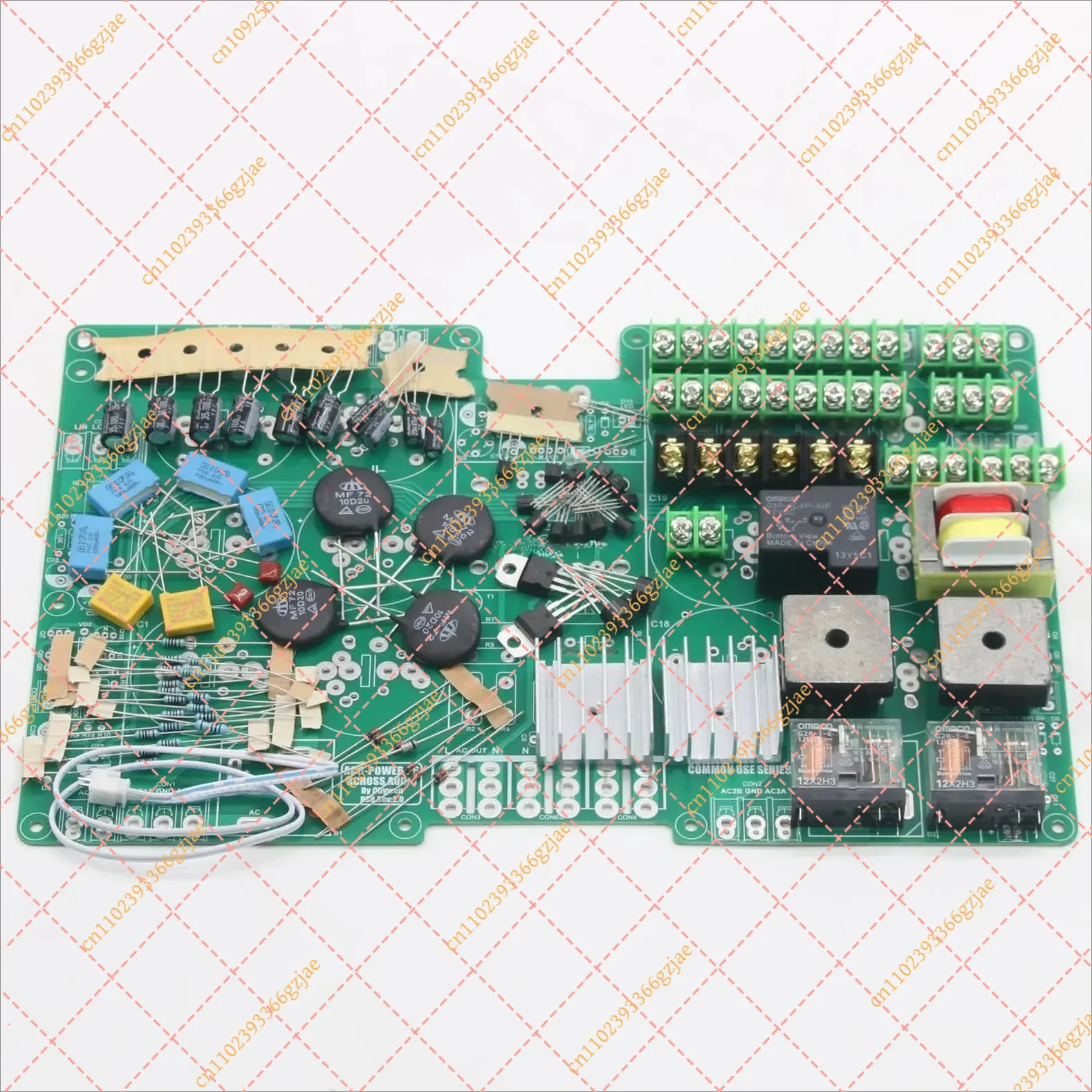 Independent Rectifier Filter Power Supply Board for Stereo Amplifier, Audio DIY Kit