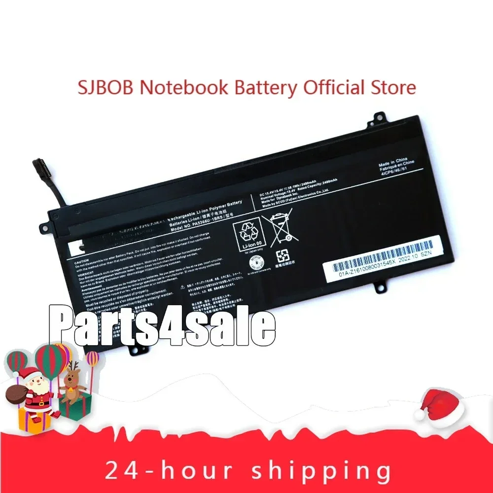 

2025 PA5366U-1BRS Genuine OEM Battery for Toshiba Dynabook Satellite Pro L50 L50-G Laptop battery