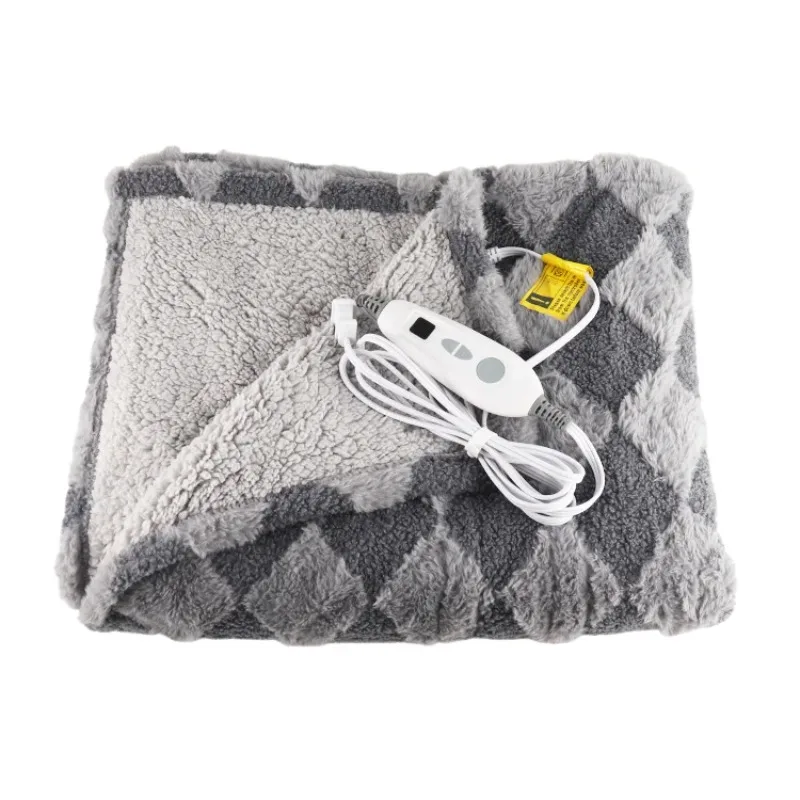 

Electric double heating blanket with quick heating temperature control Portable washable for winter homes