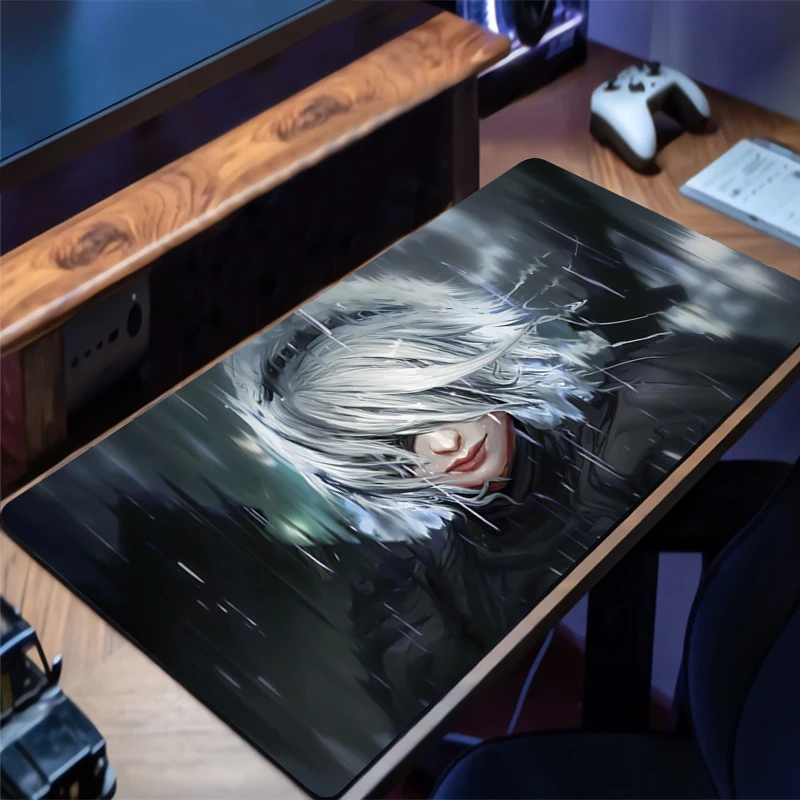 

Mouse Pad Large YoRHa No.2 Type B Gamer Keyboard Mat Pads Gaming Desk Protector Laptops Mousepad Deskmat PC HD Anime Mousepad