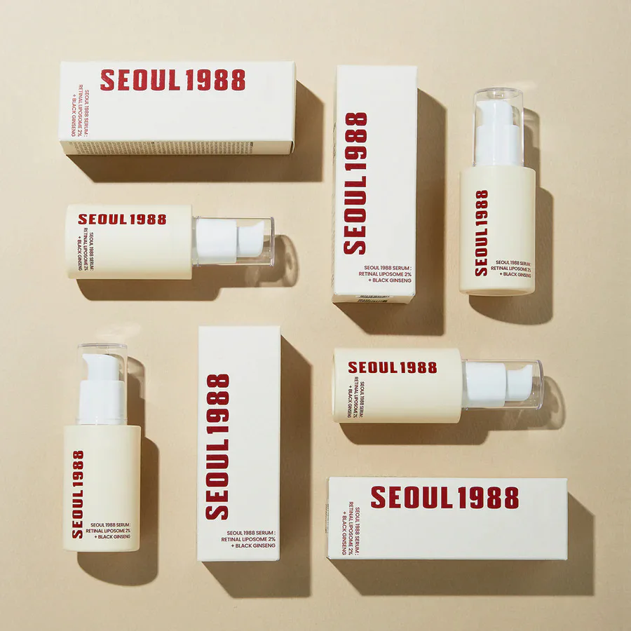 

Seoul 1988 Eye Cream Niacinamide 2% Retinal Acid Ginseng Serum Lighten Fine Lines Firming Pores Brightening Face Korean Skincare
