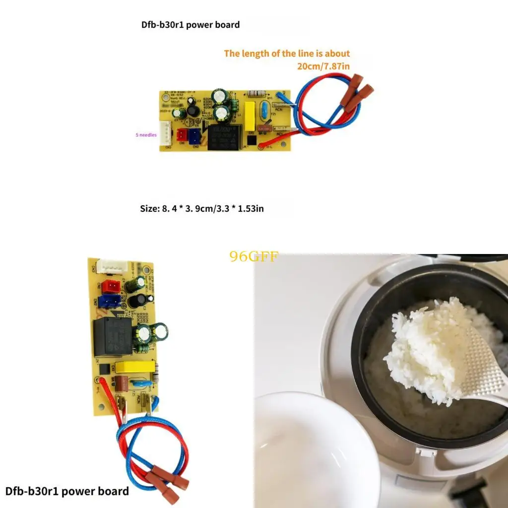96GF Practical Heating Control Board for Electric Cooker Quick Installation Solution
