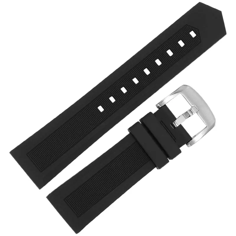 For TAG Heuer Silicone Watchbands for F1 Monaco Racing Series Universal Unisex High Quality Anti-Allergy Rubber 22mm Accessories