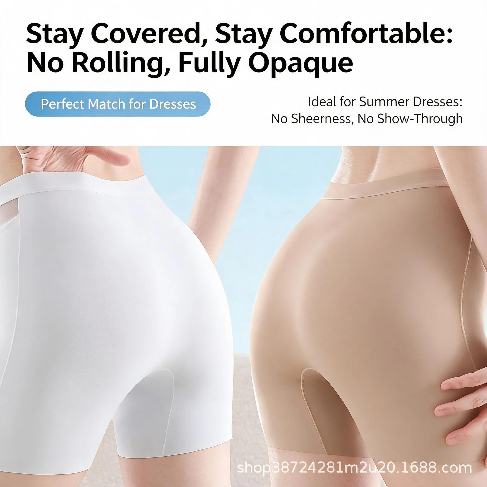 Women's leggings with anti light leakage, probiotic mulberry silk, breathable, comfortable, naked feeling, and no scars