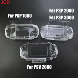 JCD 1pcs Crystal Transparent Hard Protective Case Cover Shell For PsVita Psv PSP 1000 2000 3000 Full Body Protector Skin Case