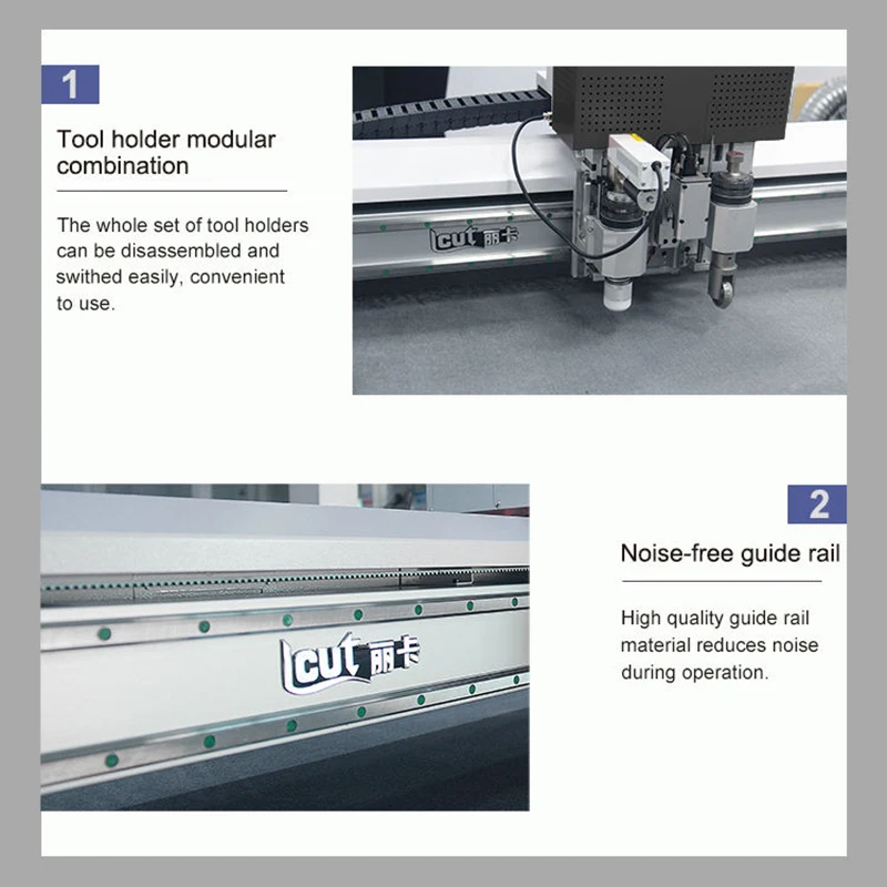 Factory Cartoon Pattern Box Oscillating Knife CNC Cutting Plotter for Audley DTF Film Sticker Label with CE Certification