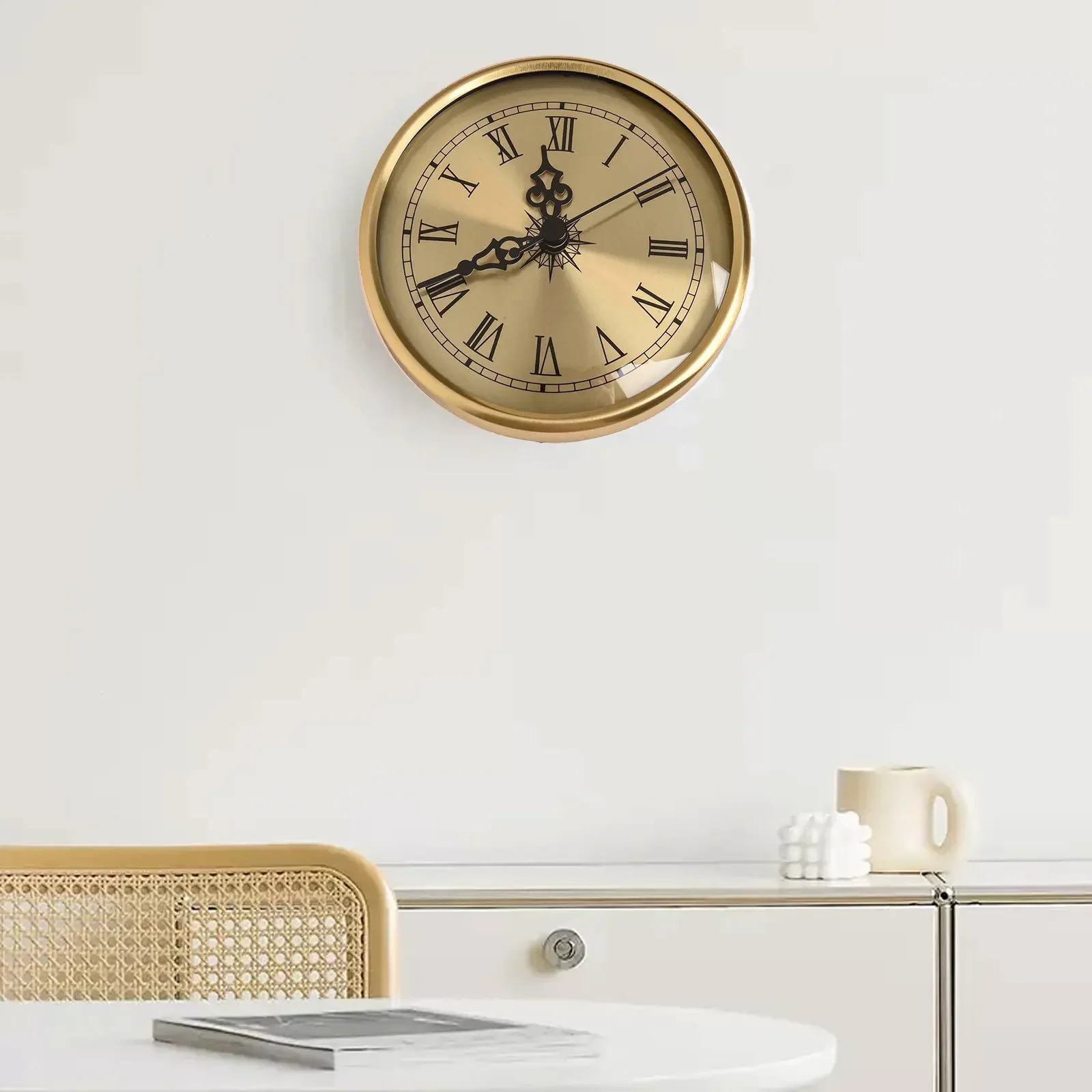 Battery Not Included 108MM Clock Insert DIY Clock Movement High-Quality Materials Precise Craftsmanship For Broken Clocks