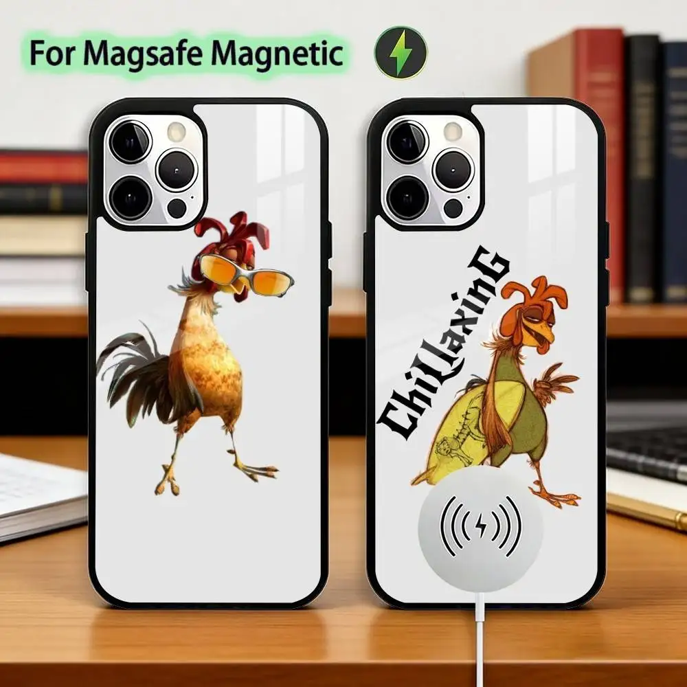 

C-Chicken J-Joe Surf Phone Case For iPhone17,16,15,14,13,12,11 Plus,Pro Magnetic For Magsafe Wireless Charging