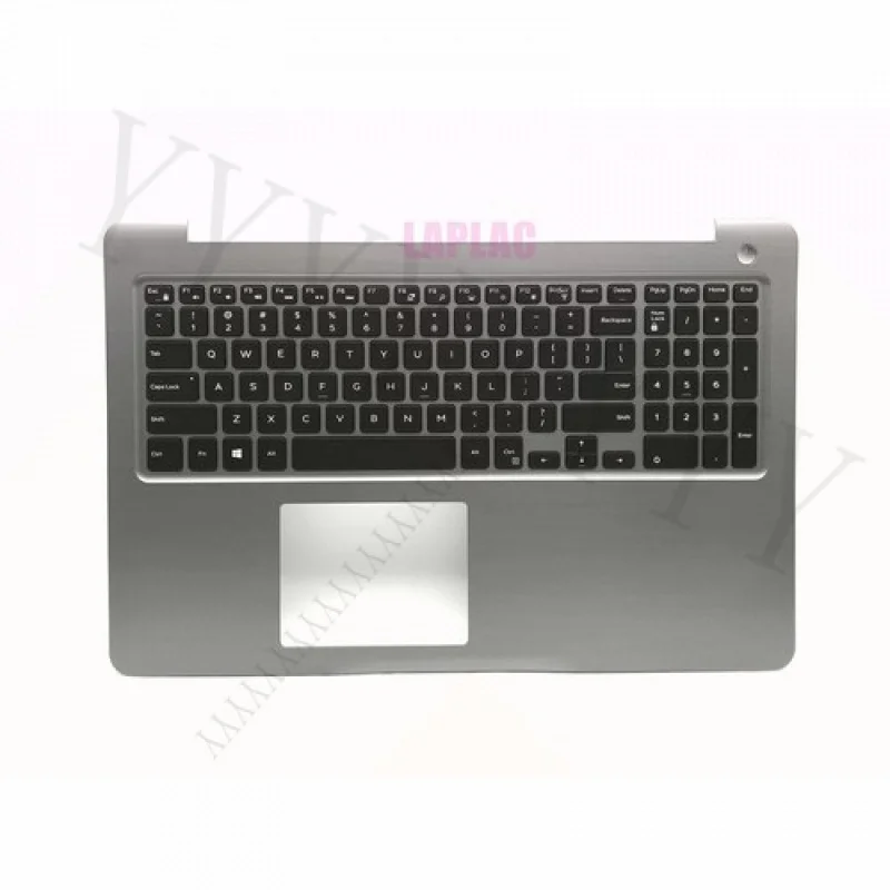 

QUS Серая клавиатура с подсветкой для рук для Dell Inspiron 5565/5567 0PT1NY AM196000100