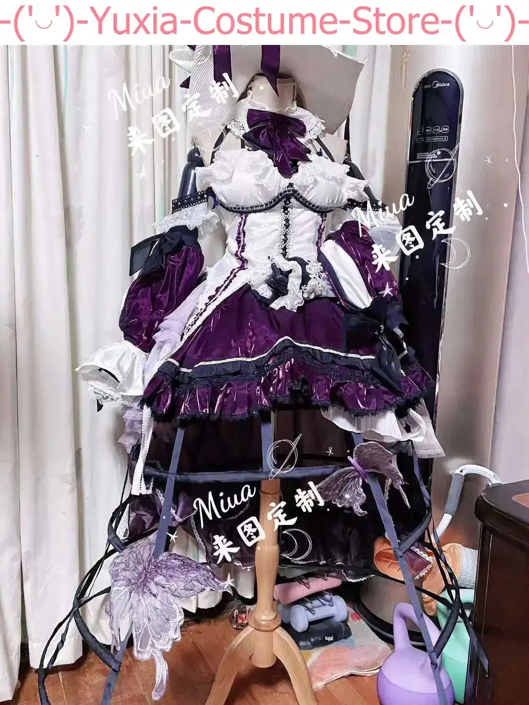 Azur Lane Cheshire Gown Dress Cosplay Costume Cos Game Anime Party Uniform Hallowen Play Role Clothes Clothing