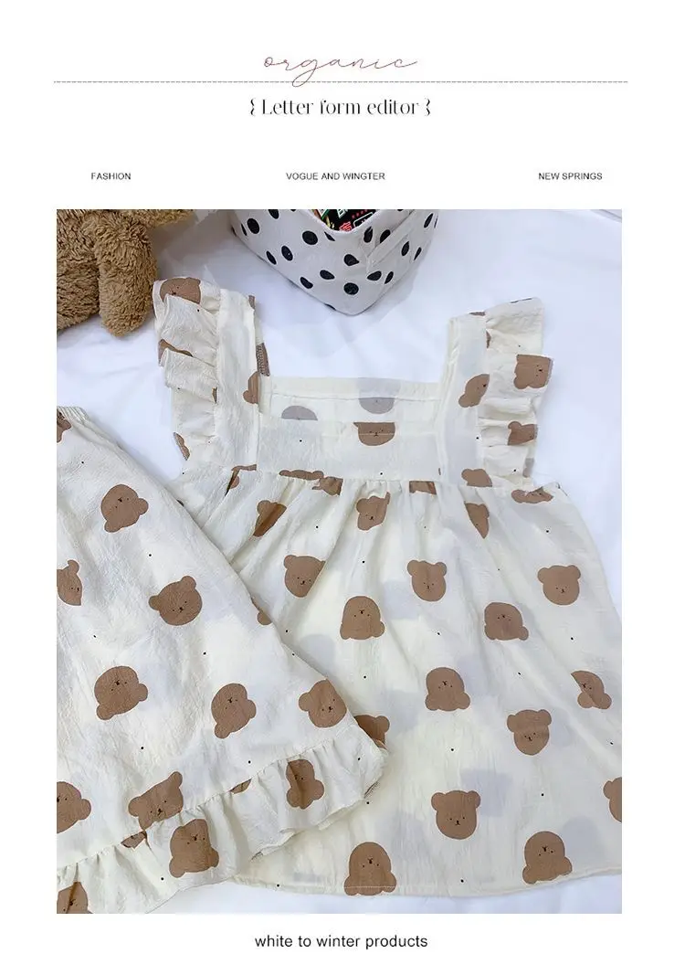 Sommer-Pyjamas für Damen, Pyjama-Sets, Set, sexy Damen-Nachtwäsche zum Schlafen, kurzärmelige Nachtwäsche, Damenhose, ärmellos – Detail 6