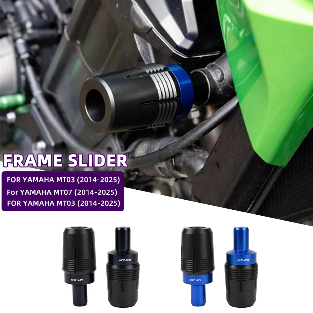

Motorcycle Falling Protection Crash Protectors Frame Sliders For Yamaha MT03 MT-03 MT 03 2014 2015 2016 2017 2018 2019-2025