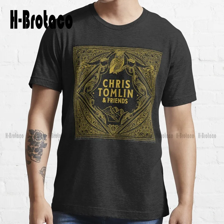 Chris Tomlin And Friends Tour 2021 Sctv T-Shirt Shirt For Men Harajuku Streetwear Oversized Graphic T Shirts 100% Cotton Xs-5Xl