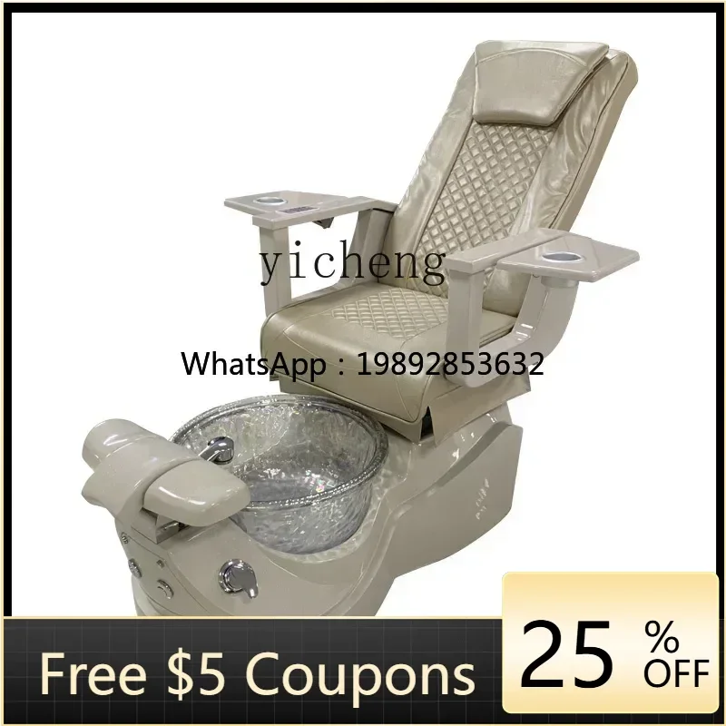 XL Foot Therapy Sofa Massage Bed Electric Foot Therapy Bed Nail Salon Chair