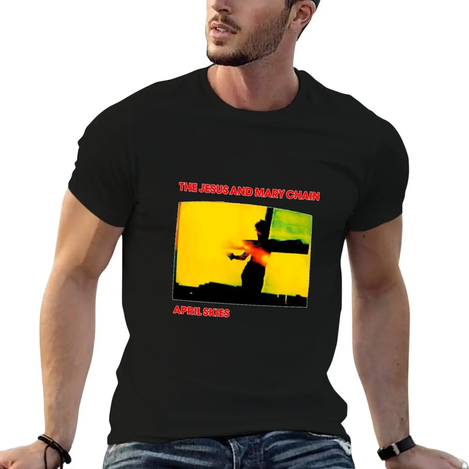 April Skies-- T-Shirt new edition plain tees mens clothing