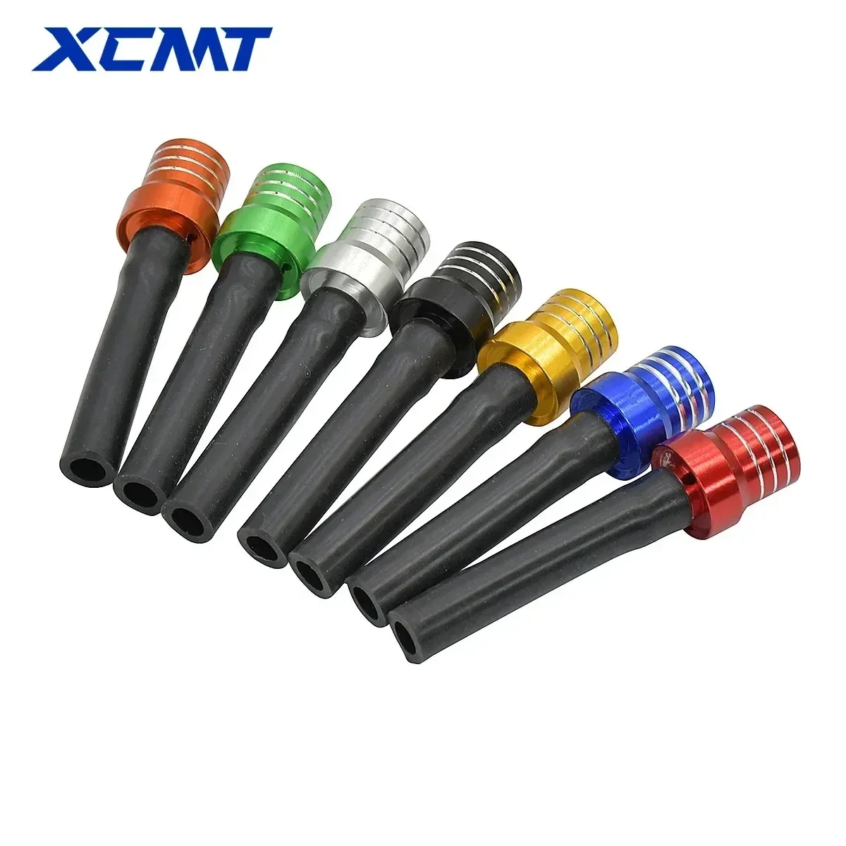 Motorcycle Gas Fuel Cap Single Way Valves Vent Breather Hoses Tubes For Motocross ATV Quad Dirt Pit Bike Fuel Tank Breather Pipe