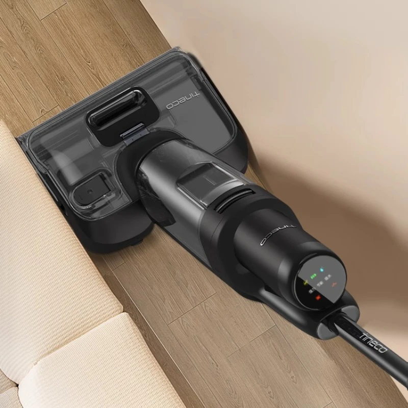 Stretch X Wet Dry Vacuum Cleaner - Lay-Flat Design 2-in-1 Mopping & Suction