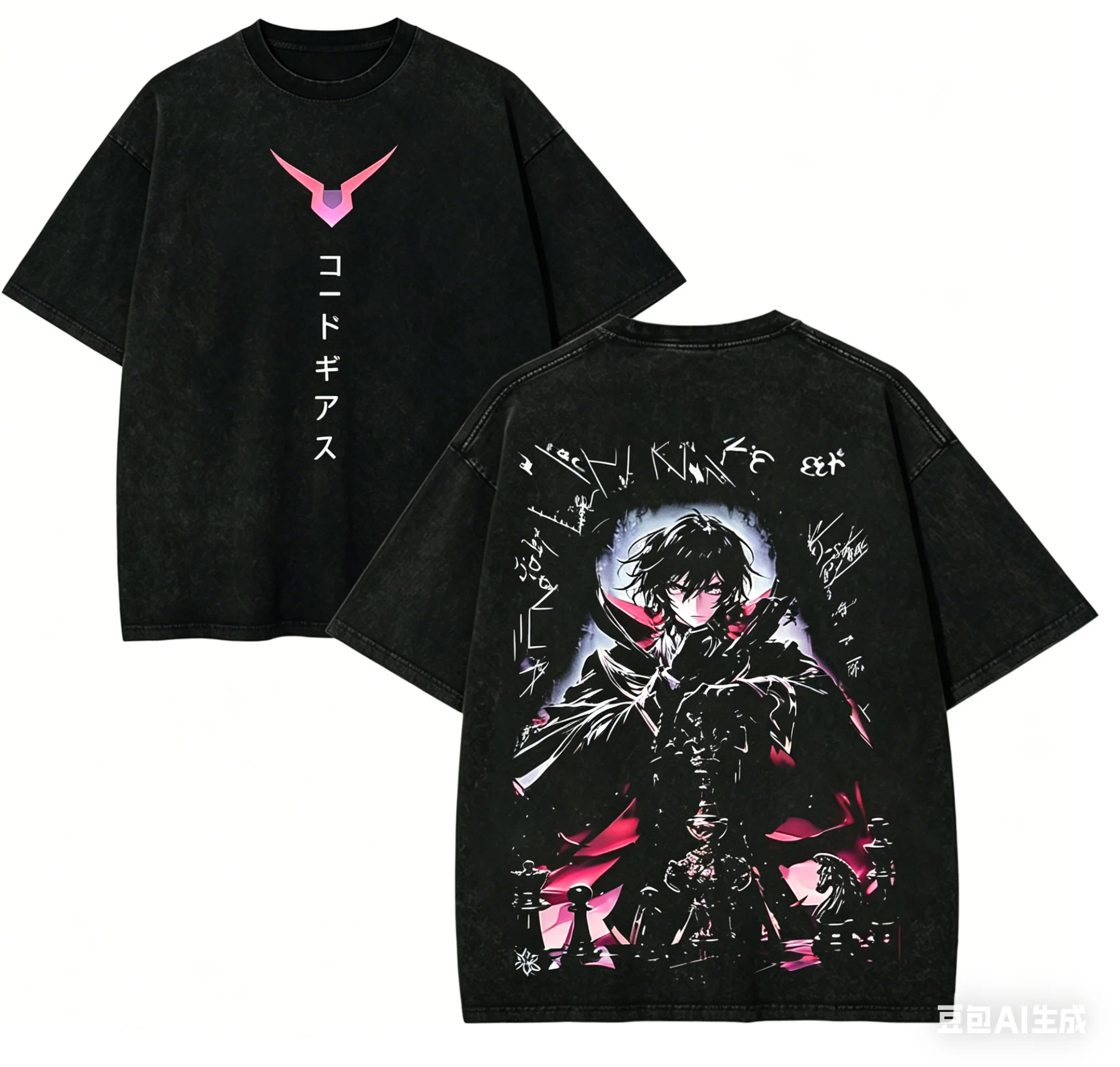 2026年夏アニメ「コードギアス」オーバーサイズTシャツ、ル - Anime Merchandise For Women のレビューと価格