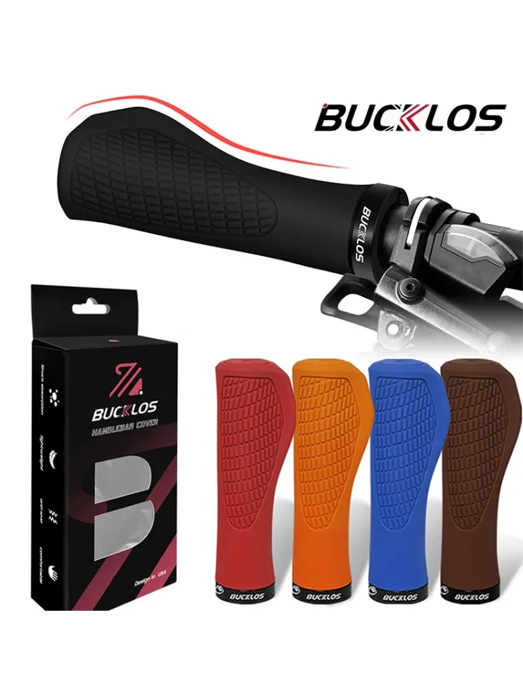 AliExpress NONE BUCKLOS Rubber Handlebar Grips Lock on MTB Bicycle Cuffs Shock Proof Handle Grip Anti-Slip Handle Bike Grip for ODI Cycling Part