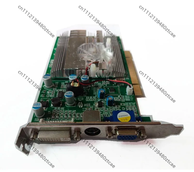 PCI GF5200 128MB Independent Graphics Card DVI VGA Desktop Display Card for Old PC Industrial Control Office Upgrade