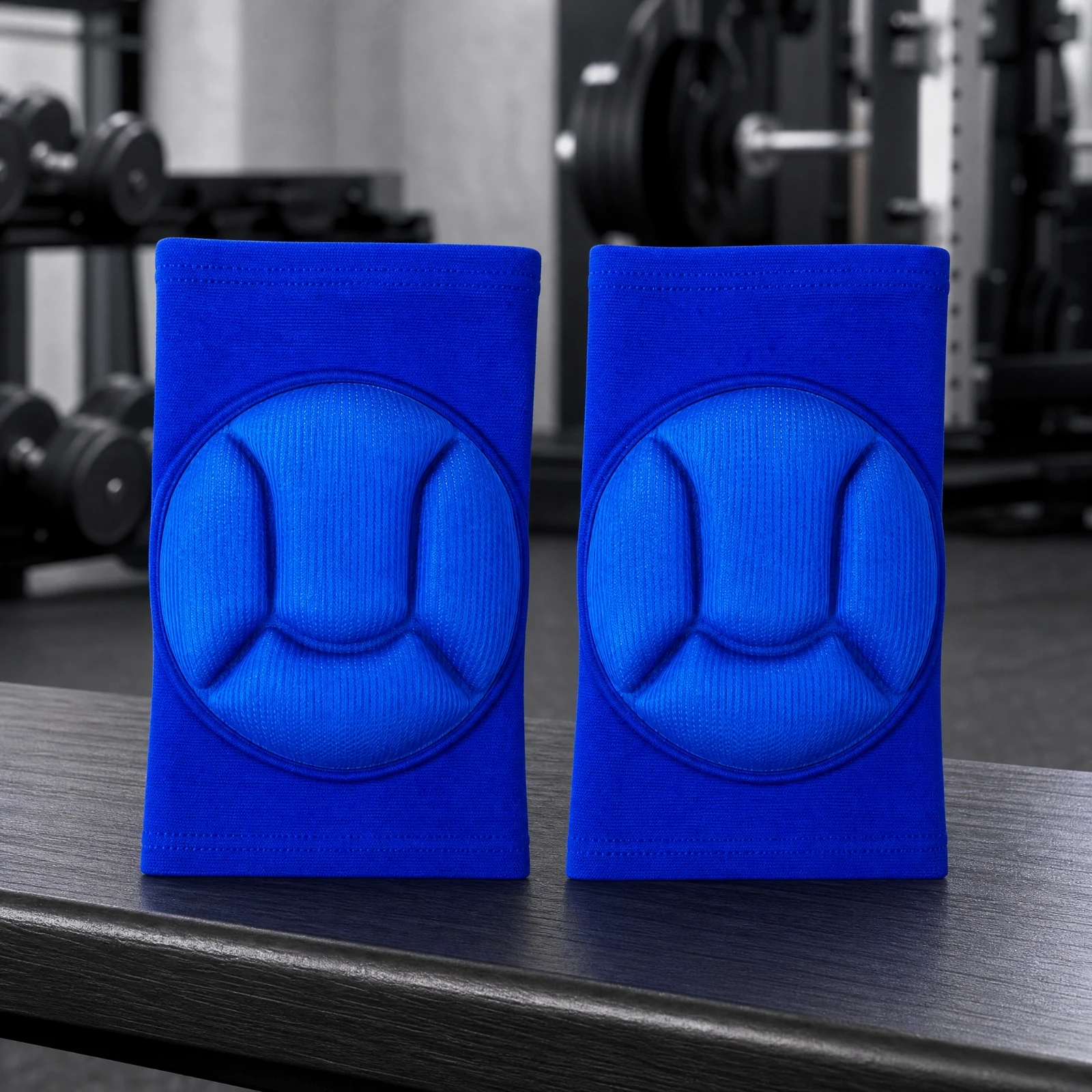 Adult Knee Protector Impact-Absorbing Compression Knee Sleeve with Padded Shell Safeguarding Gear Anti-Collision Shock-Absorbent