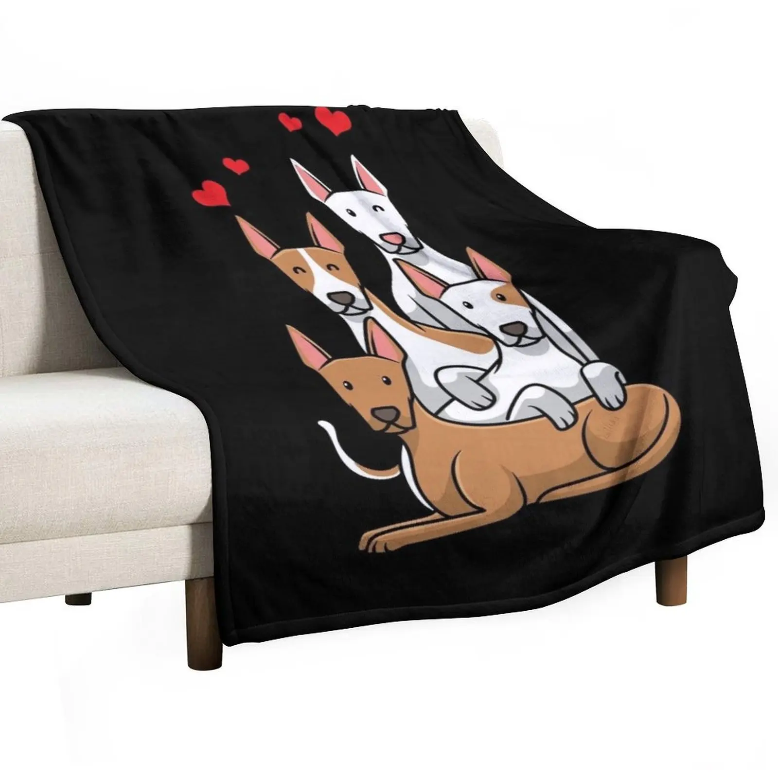 Podenco Dogs Throw Blanket Furry Summer Blankets