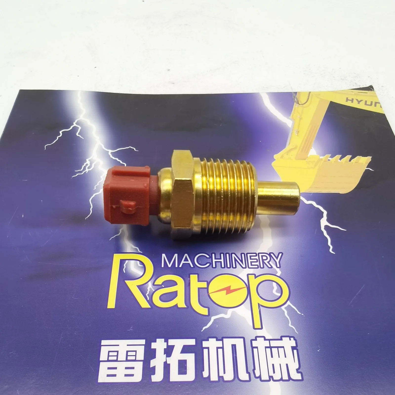 716/12800 Water Temperature Sender Replace 719612800 For JCB 2CX 3CX 4CX 525-67 526-55 Backhoe Loader Coolant Temp Sensor