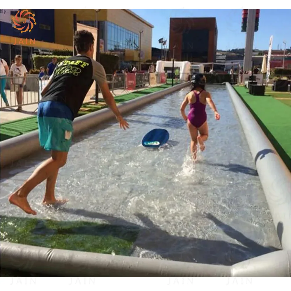 

Надувной скимборд для бассейна, высококачественный ПВХ, уличный надувной скимборд, трек для бассейна, заднего двора, спортивная игра для спорта скимбординга