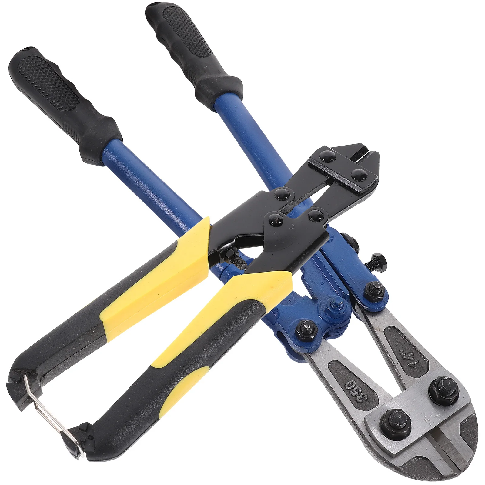 2Pcs Bolt Cutter 8 Inch 14 Inch Heavy Duty Steel and Rubber Cable Cutter for Wire Chain Link Fence Cutting Ergonomic Design