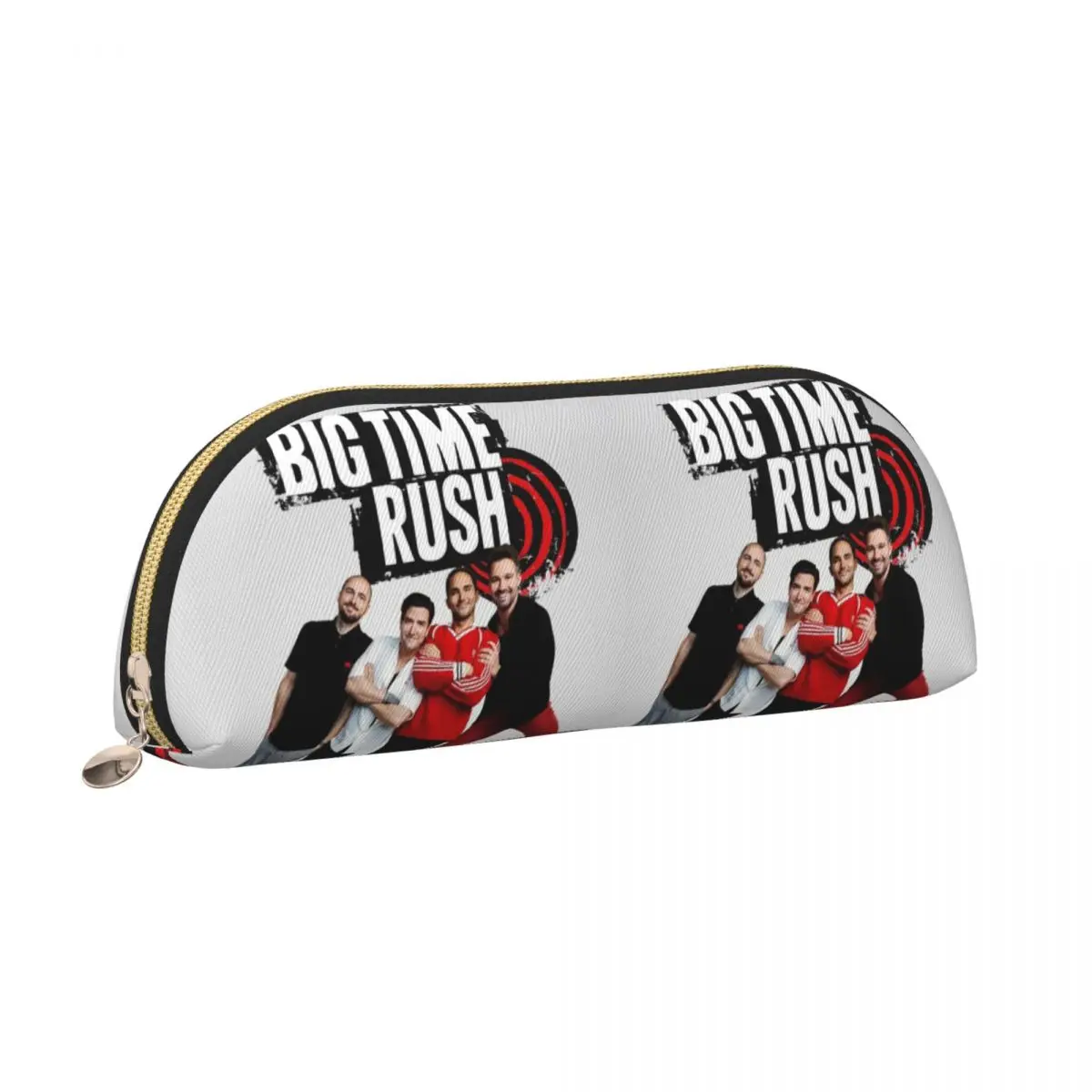 

Big Time Rush BTR Band Музыкальный пенал Держатель для ручек для хранения канцелярских принадлежностей Большая вместительная коробка для ручек Сумка-карандаш для мальчиков и девочек