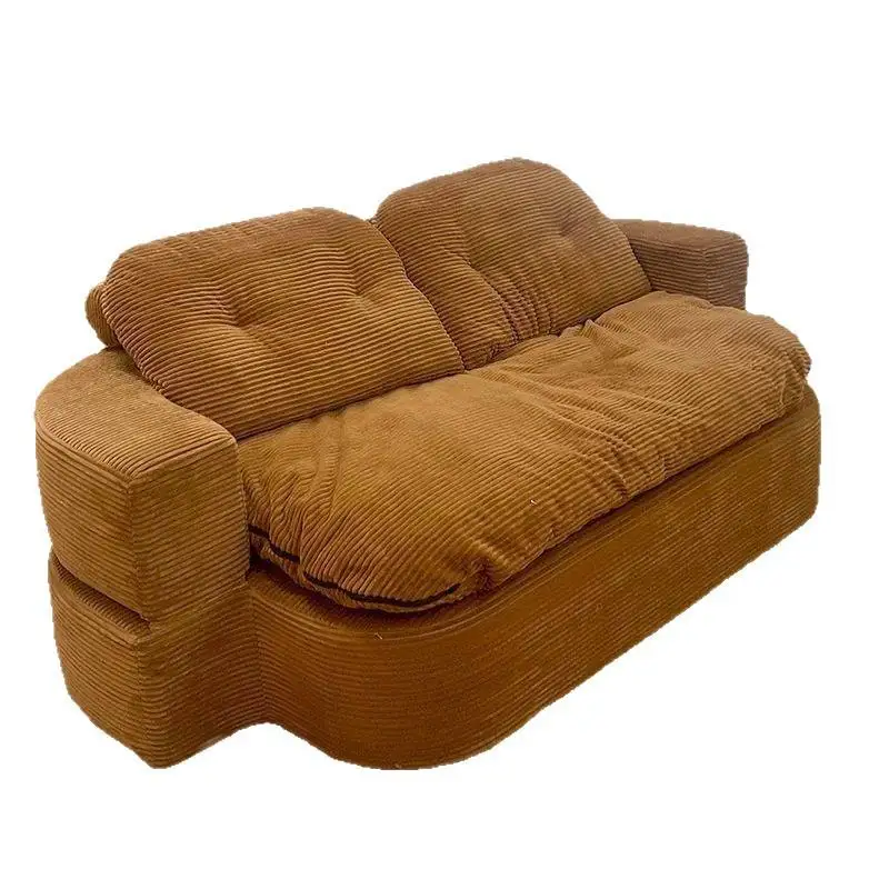 Hot Sale Corduroy Sofa In Box Vacuum Compressed Sofa Bed Modular Sectional Compress Sofa Set