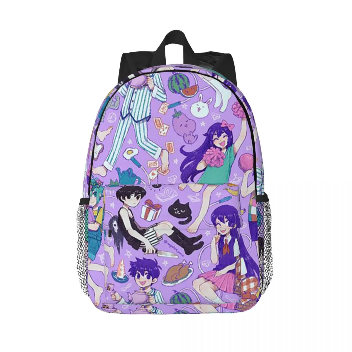 

Рюкзак Omori Hero Sunny Basil с героями мультфильмов ужасов, Лидер продаж, рюкзак для мальчиков и девочек, сумка для книг, сумки на плечо для мужчин, женщин, детей, школьная сумка