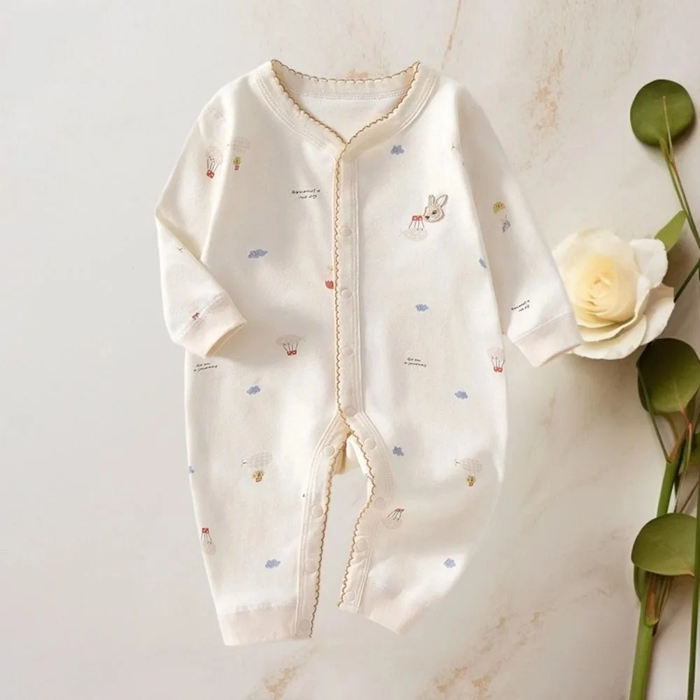 

Horse/Rabbit Cartoon Baby Romper Long Pants Climb Infant Romper Cartoon Baby Jumpsuit Casual Outfit Cotton Cartoon Baby Bodysuit