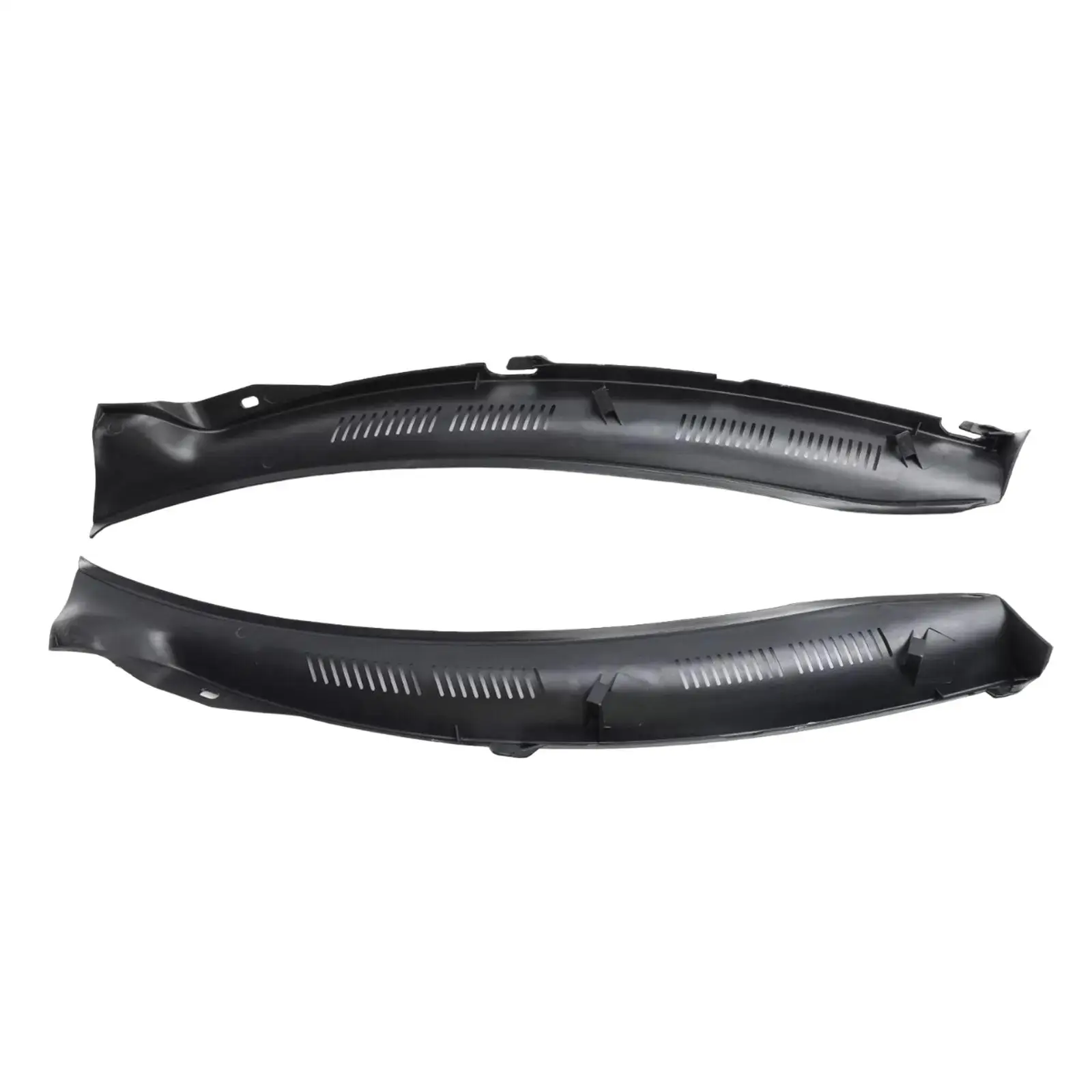 

Левая и правая накладки на решетку стеклоочистителя из прочного АБС-пластика для Mercedes-Benz E-класса W210 E320 E55 AMG