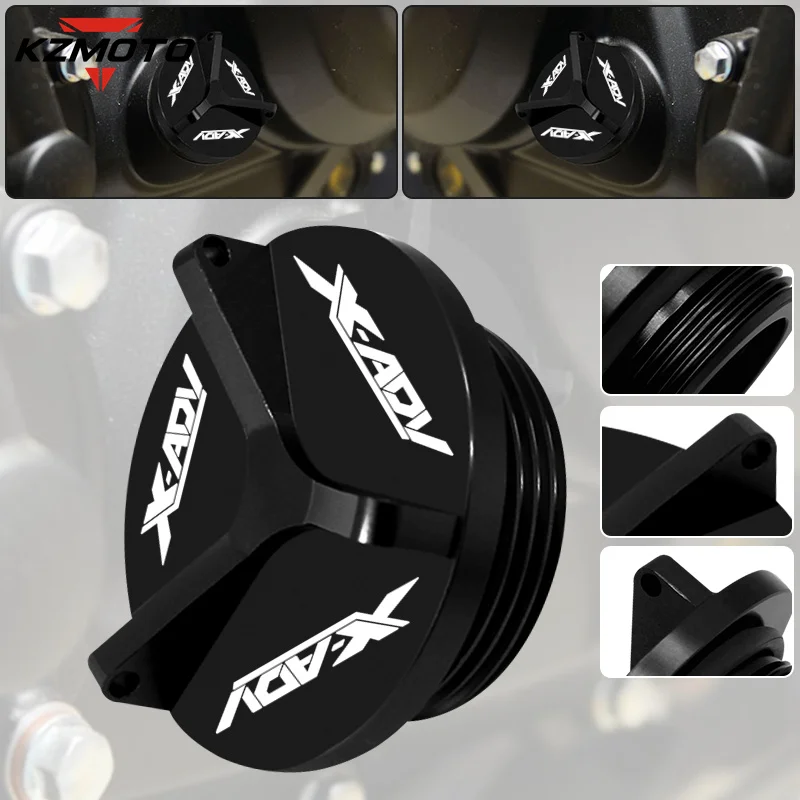 

Motorcycle Accessories For Honda XADV750 X-ADV 750 XADV 2017-2023 2022 2021 2020 Oil Filler Cup Engine Oil Cup Plug Cover Screw