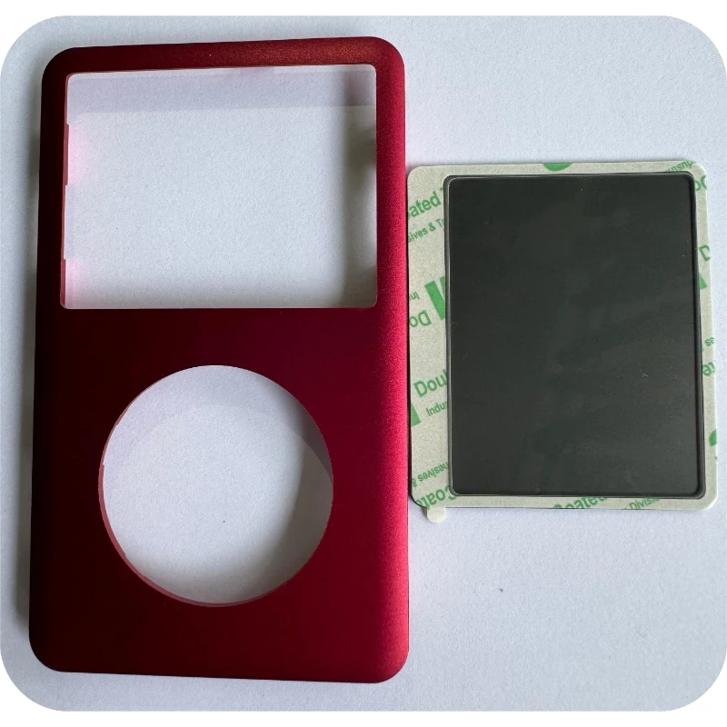 NONE Ersatz metall abdeckung für die Frontplatte für den iPod classic 6., 6,5., 7., 7,5. Generation (80GB, 120GB, 160GB) -rot, lila, grün, silber 9