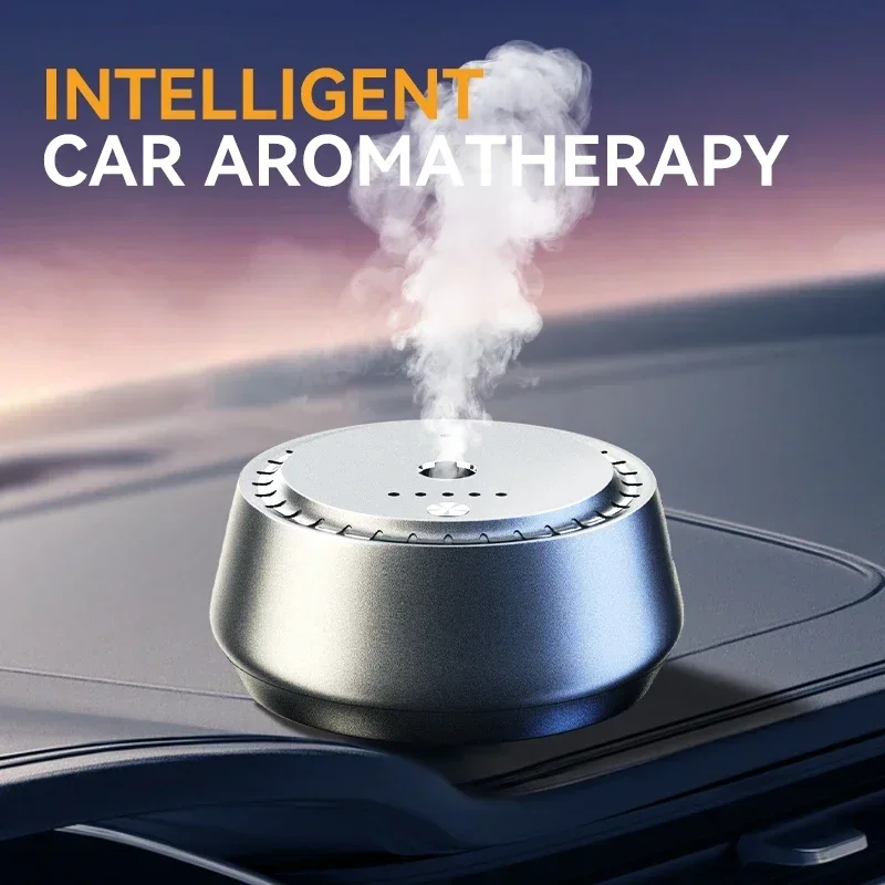 HUITAI Car Aroma Diffuser Freshener Machine Scents Aromas Diffusers Fragrance Car Air Freshener with 5-Gear Adjustment