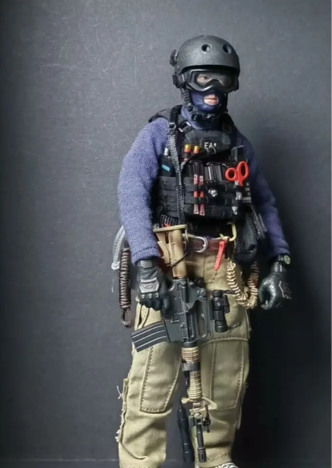 1/12 スケール タクティカル ベスト モデル 6 インチ フィギュア用