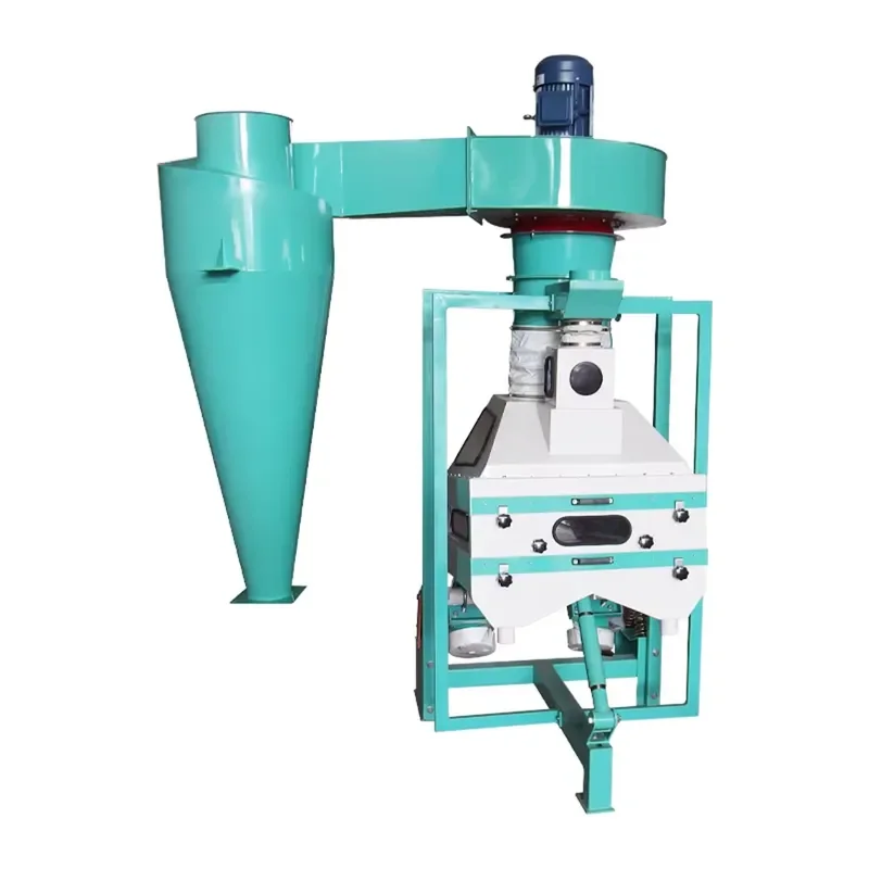 Other Farm Machines Cotton Seed Rice Wheat Corn Cleaning Machine Soybean Destoner for Grain Bean with Cyclone Dust